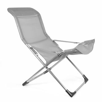 Fiam Fiesta Sessel, Aluminium / grau