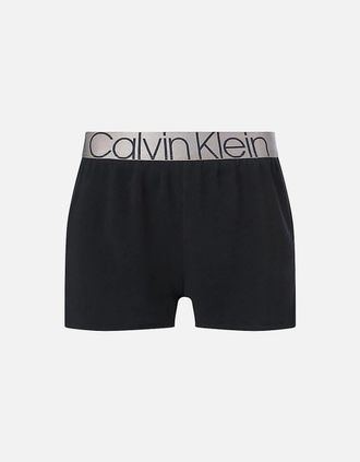 Calvin Klein Womens Icon Sleep Short, Black - Size: 14