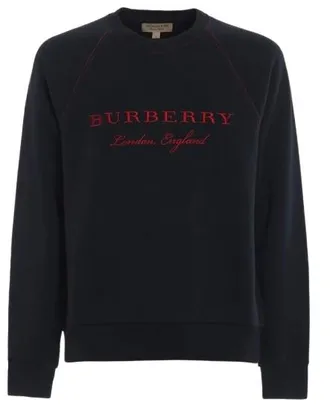 Burberry Navy Sweatshirt Size M