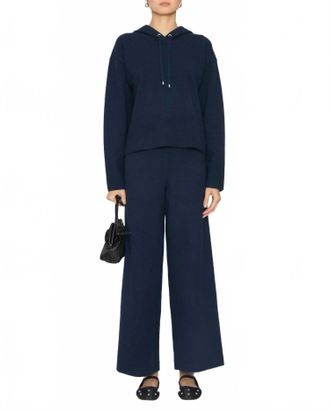 Veronica Beard Jenkins Knit Pant In Navy