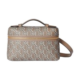 Gucci Dames, Tassen, Bruin, Maat: ONE Size Katoen