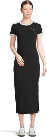 Puma T7 Dress Womens Dress Puma Black : SM, Cotton/Elastane