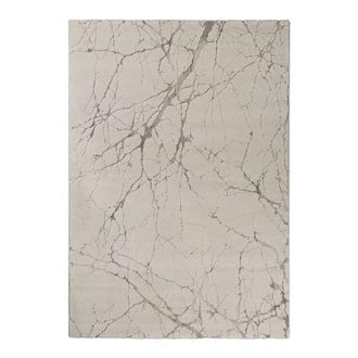 Wecon Home Alfombra dise&ntilde;o inspiraci&oacute;n natural en relieve tonos beige 120x170