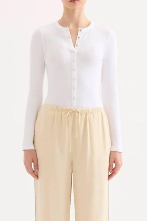 Nude Lucy Womens Terrin Top In White