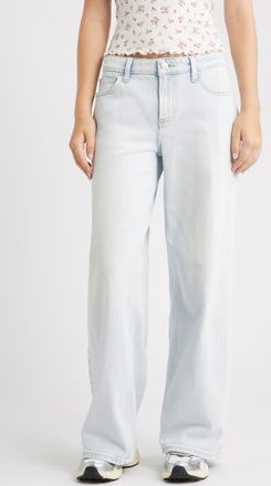 BP. Low Rise Baggy Wide Leg Jeans in Rodeo at Nordstrom, Size 31