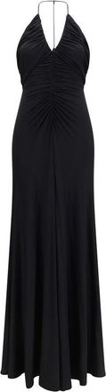 Self Portrait Black Viscose Cocktail Womens Dress