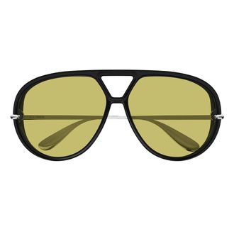 Bottega Veneta Sunglasses Bv1274 S 002 Black/Yellow Unisex