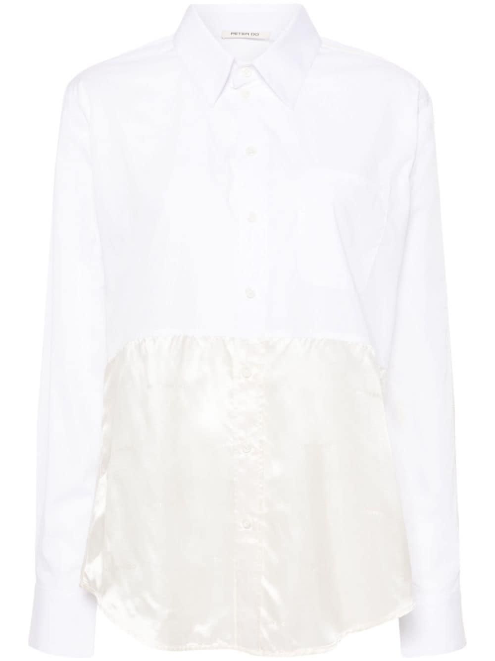 White Blouse 【Peter Do】Trench 38