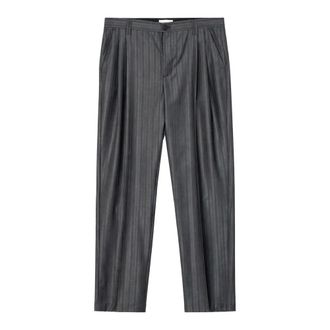 Soulland Marco Broek - Heren - Broeken - Grijs - Maat: L/Xl Wol