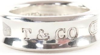 Tiffany & Co. Silver Silver 925 Band Ring (Pre-Owned)