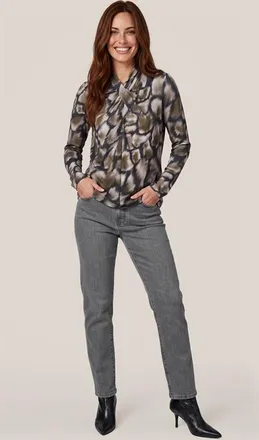 Mart Visser Roby Print Top Olijfgroen / Multi