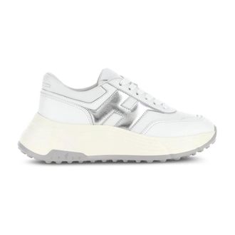 Hogan Hi-Fi Sneakers - Dames - Sneakers - Grijs - 40 EU - Leer - Schoenen