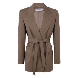 Max Mara Mujer, Chaquetas, Marrón, Talla: 2XS