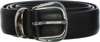 Anderson's Leather Belt With Buckle In Black