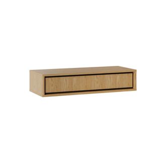 Petits Meubles Tocador de pared de 1 caj&oacute;n paneles laminados madera