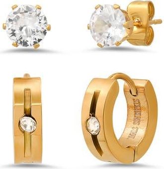 HMY Jewelry Set of 2 Earrings in Gold at Nordstrom Rack
