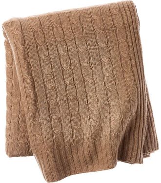 Sofiacashmere 6ply Classic Cashmere-Blend Throw
