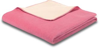 BIEDERLACK Wohndecke »Wohndecke Doubleface mit geketteltem Zierstich« Made in Germany