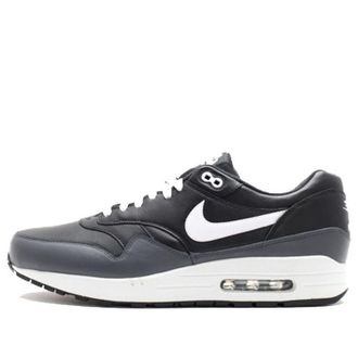 Nike Air Max 1 Leather Black Grey White 654466-001