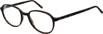 Andy Wolf Bruine Volledige-Rand Panto Optische Monturen - unisex - Brillen - Bruin - ONE Size - Wol - Accessoires