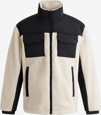 Fusalp Teddy-Fleece-Jacke mit Stehkragen Flockoon