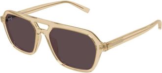 Saint Laurent unisex, Accessoires, Geel, Maat: 55 MM