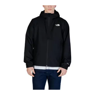 The North Face Zip-throughs, male, Black, Size: XL Hooded Long Sleeve Round Neck Sweatshirt