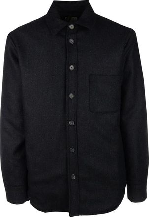 4funkyflavours Pied-de-poule Shirt - Heren - Casual Overhemden - Zwart - XL - Overhemden