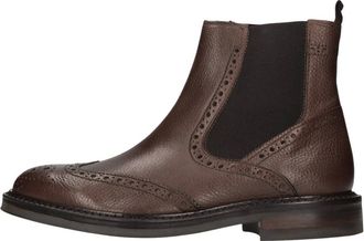 Marco Ferretti Schoenen, Heren, Bruin, 42 EU, Leer, Beatles Enkellaarsjes