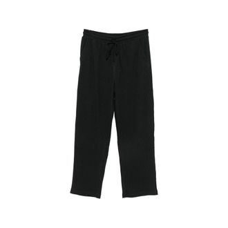 SKIMS Pantal&oacute;n de pierna recta Waffle - Trousers - Hombre - Negro - XL