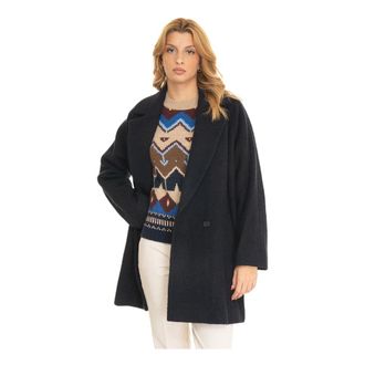 HUGO BOSS Donna, Cappotti, Blu, L, new