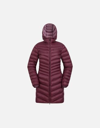 Mountain Warehouse Womens Mountain Warehouse Womens/Ladies Florence Long Padded Jacket - Red - Size: 18