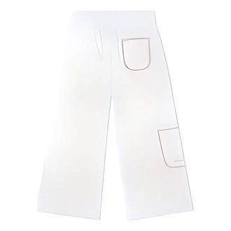 Converse (WMNS) Converse Knit Cargo Straight Casual Pants White 10021453-A02