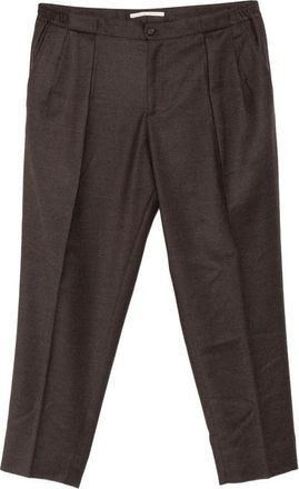 BRIGLIA 1949 Portobello Broek - Heren - Nette broeken - Bruin - M - Wol - Broeken