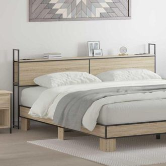 vidaXL Testata contenitore rovere sonoma 180 cm Legno multistrato - Vidaxl