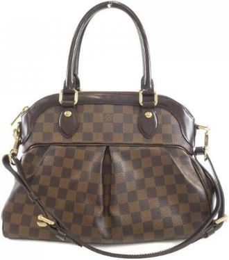 Louis Vuitton Pre-owned Handbags, female, Brown, Size: ONE SIZE Pre-owned Canvas Handbag