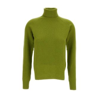 Drumohr Coltrui - Dames - Coltruien - Groen - L - Wol - Truien & Vesten