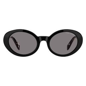 Marc Jacobs Grey Oval Ladies Sunglasses MARC 792/F/S 0WR7/IR 53