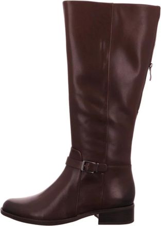 Caprice Enkellaarsjes - Dames - Schoenen - Bruin - Maat: 39 EU