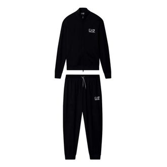Emporio Armani Training Sets, male, Black, Size: L Tracksuit