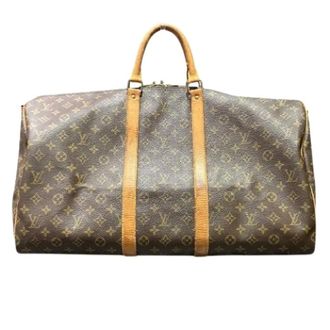 Louis Vuitton Vintage, unisex, Bruin, ONE Size, Pre-owned Monogram Boston Bag