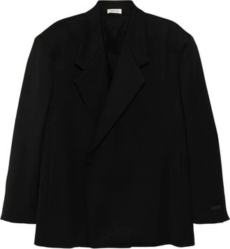 Fear of God Blazer doppiopetto in lana - Nero
