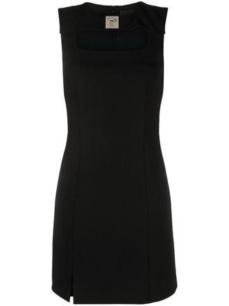 Givenchy Abito corto smanicato con dettaglio cut-out - Nero