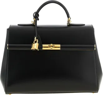Dolce & Gabbana Black Marlene Small Satchel