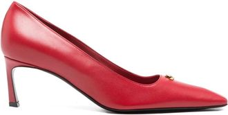 Sergio Rossi Dames, Schoenen, Rood, Maat: 37 1/2 EU Zijde