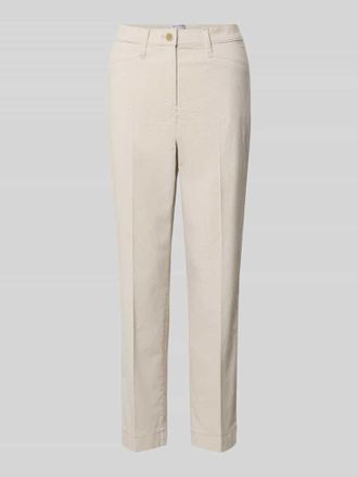 Raphaela by Brax Regular Fit Chino aus Baumwoll-Mix Modell LORELLA in Beige, Gr&ouml;&szlig;e 40