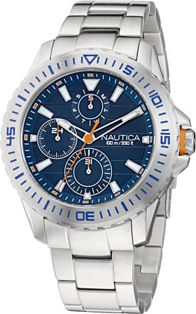 Nautica Mens Nst 101 Stainless Steel Watch