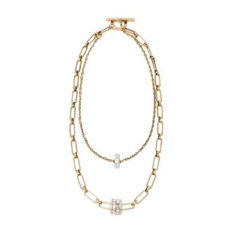 Max Mara Necklaces, female, Yellow, Size: ONE SIZE Max Mara Weekend Bijoux Golden