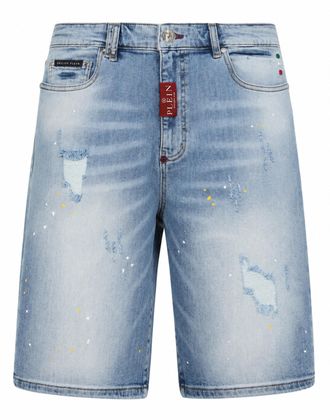 Philipp Plein Denim Formentera Shorts Basic