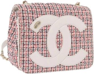 Chanel Pre-owned Vintage Schoudertas - Dames - Vintage Schoudertas - Veelkleurig - ONE Size - Katoen - Vintage